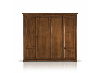 Kledingkast Kast Luxe Houten Designmeubelen Slaapkamer Bruin Nieuw
