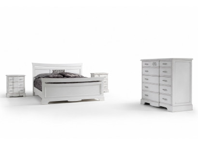Bed 2x Nightstands 4-piece Bedroom Set Modern Luxury Bedroom New  Bed 2x Nachtkastjes 4-delige Slaapkamerset Moderne Luxe Slaapkamer Nieuw