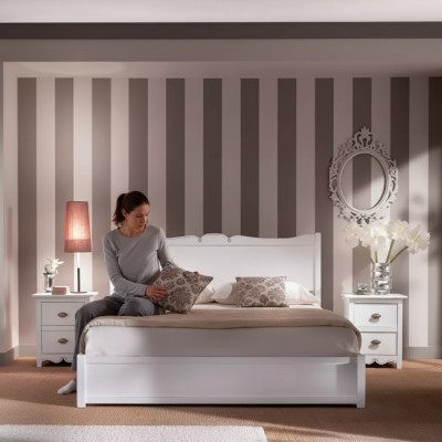 Slaapkamerontwerp Modern Luxe Slaapkamer Bed 2x Nachtkastjes 3-delig