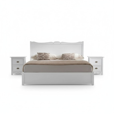 Slaapkamerontwerp Modern Luxe Slaapkamer Bed 2x Nachtkastjes 3-delig