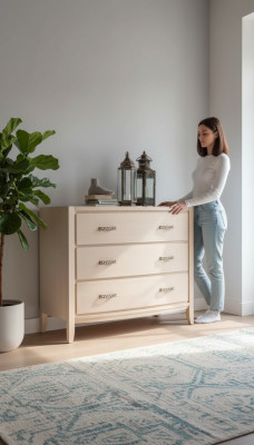 Ontwerp commode houten kast commodes Beige Italiaanse meubels console