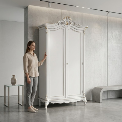 Kledingkast Slaapkamer Houten Kast Klassieke Stijl Kasten Luxe