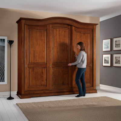 Kledingkast Kast Meubels Slaapkamer 294cm Kledingkasten Hout