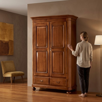 Kledingkast Slaapkamer Meubels Hout Klassieke Inrichting Kast