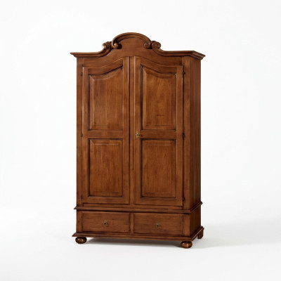 Klassieke kast Bruine kastwand Kledingkast Italiaanse meubels