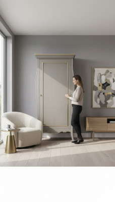 Kledingkast Slaapkamer Houten Kast Klassieke Stijl Kasten Luxe