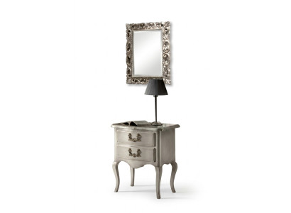 Ontwerp nachtkastje console bijzettafels slaapkamer hout luxe nieuw.