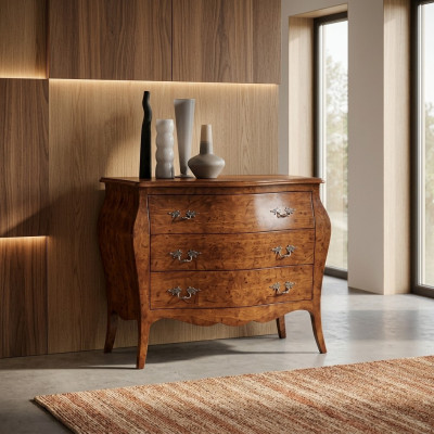 Ontwerp meubels ladekast kast bruin luxe hout Italiaanse meubelen nieuw
