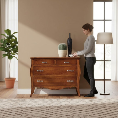 Italiaans meubelontwerp ladenkast kast bruin luxe houten meubels nieuw