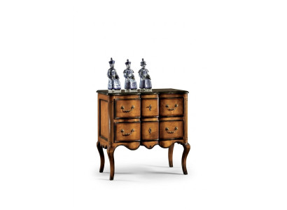 Ladenkast met 2 laden, dressoir houten kast, commodes bruin nieuw.