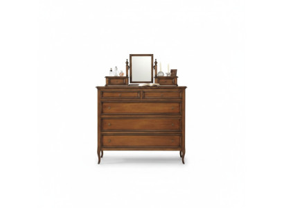 Luxe commode bruine kast woonkamer hout design klassieke meubels nieuw