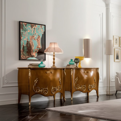 Dressoir Houten kast Ladenkast Kasten Meubels Italiaanse inrichting