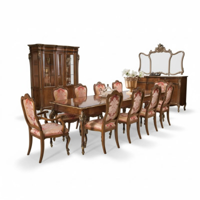 Eettafel 10x stoelen groep eetkamer woonkamer set van 11 stuks meubels