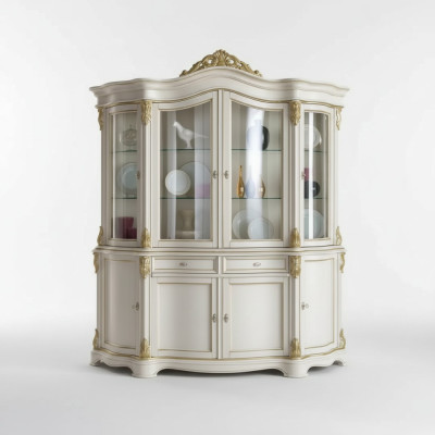 Vitrine Italiaanse luxemeubels Vitrines dressoir kast glasontwerp