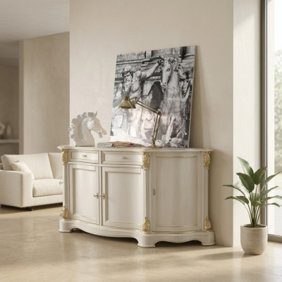 Dressoir Sideboard Sideboards Massief Hout Kast Meubelen Ladenkasten