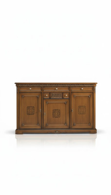 Klassieke kast Massief houten meubels dressoir Italiaanse inrichting