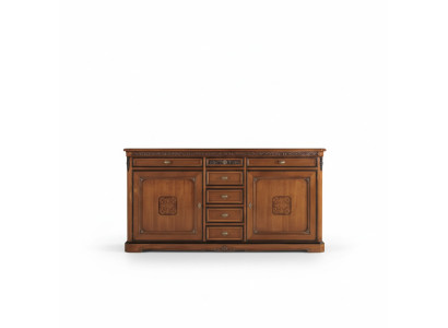 Sideboard meubels Design Klassiek Commodes Hout Bruin Luxe Houten Kast