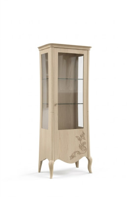 Italiaanse luxe meubel vitrine woonkamer glazen ontwerpkast nieuw.