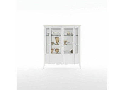 Vitrine Italiaanse luxe woonkamer meubels kast klassieke stijl hout