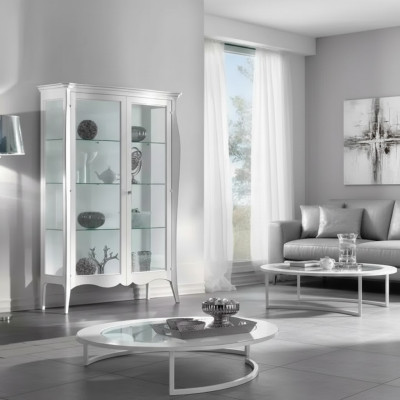 Vitrine Klassieke vitrines Woonkamer Woonkamerkasten Dressoir Nieuw