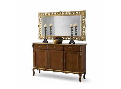 Dressoir hout Italiaanse stijl meubels luxueuze ladestoel stijl klassiek nieuw