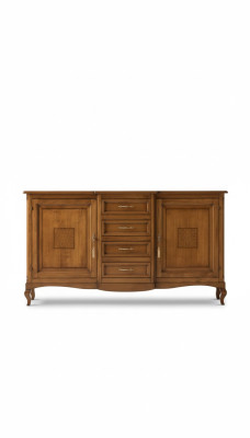 Sideboard met laden Houten dressoir Woonkamer kast Massief Nieuw
