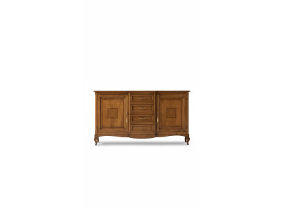 Sideboard met laden Houten dressoir Woonkamer kast Massief Nieuw