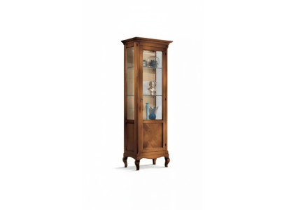Mebel glazen kast vitrine hout vitrines glas kast planken Italië.