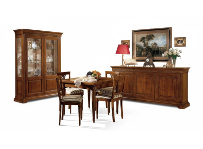 Eettafel Tafel Meubilair 4x stoelen Set 7-delig. Design eetkamerstel Nieuw