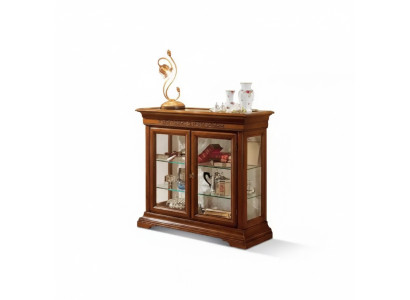 Vitrine Italiaanse luxe meubels Vitrinekast Glas Design Kasten