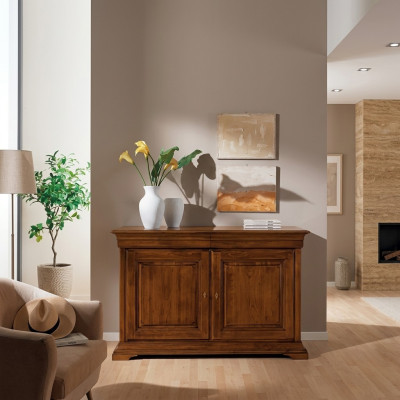 Dressoir houten kast commode bruin dressoirs slaapkamer woonkamer