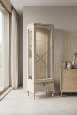 Vitrine Italiaanse luxe meubels vitrine buffetkast kast glas design.