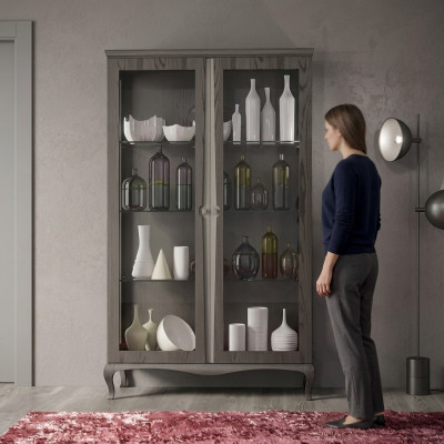 Vitrine dressoir houten kasten meubels woonkamer dressoir glazen kast