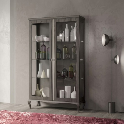 Vitrine dressoir houten kasten meubels woonkamer dressoir glazen kast