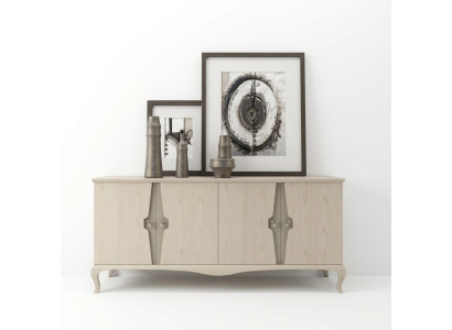 Zijtafel commode tafel dressoir luxe woonkamer dressoirs hout nieuw