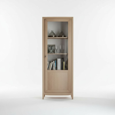 Meubels Hout Vitrine Glazen kast Ladekast Kasten Italiaanse Meubels Nieuw