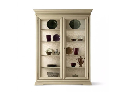 Luxe vitrine houten designkast vitrinekasten woonkamer kasten nieuw