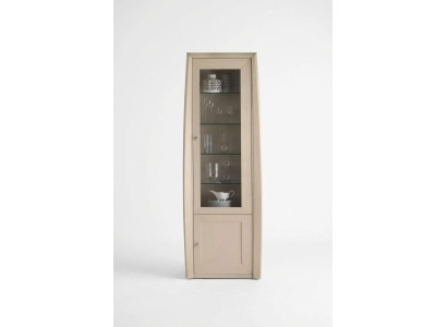 Vitrine Italiaanse meubels Woonkamerkast Glasvitrine Kasten Nieuw