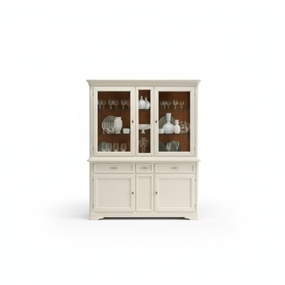 Vitrine Eetkamer Dressoir Houten Meubels Woonkamer Dressoir Glazen Kast