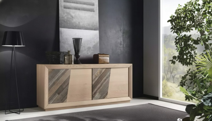 Dressoir Woonkamer Eetkamer Hout Luxe Ladenkast Meubels Bruin Nieuw