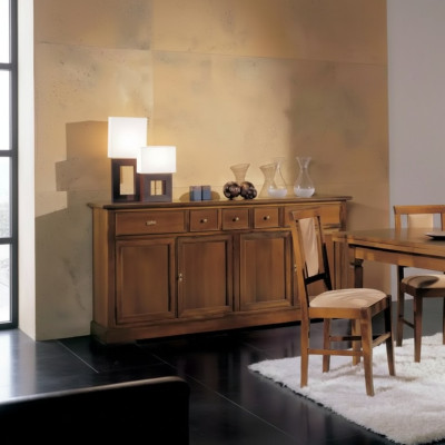 Kast Dressoir Kast Sideboard Ladenkast Stijl Hout Luxe Meubelen Nieuw