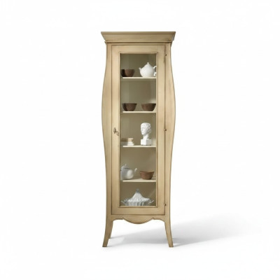 Dressoir Luxe vitrine Glazen kast Klassieke stijl Italiaanse meubels