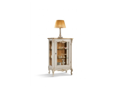 Etalage Vitrines Glas Kast Stijl Klassiek Hout Ontwerp Meubels