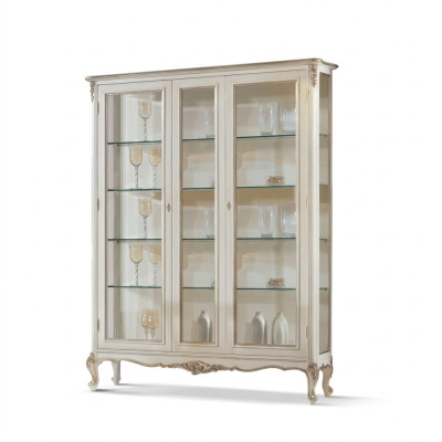 Glas Vitrine 2 Tür Holz Vitrinen Wohnzimmer Schränke Design Möbel Neu Glazen vitrinekast 2 deuren Houten vitrines Woonkamerkasten Designmeubels Nieuw