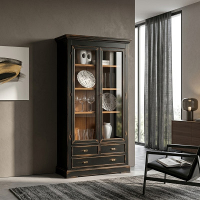 Vitrinekast Vitrine Glas Kasten Luxe Vitrinekast Meubels Glazen kast