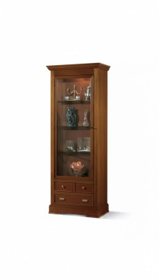 Ontwerp meubels Luxe houten vitrine stijl kast Italiaanse dressoir Nieuw