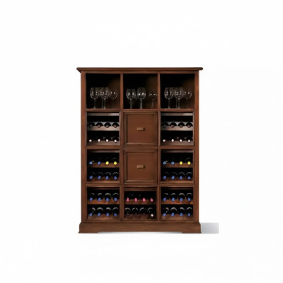 Huisbar Woonkamer Kast Barkast Vitrine Italiaanse Meubels Hout