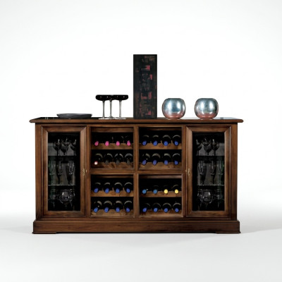 Huisbar Barkast Tafel Plank Wijnrek Wijnkast Luxe vitrine