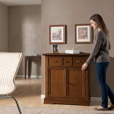 Sideboard commode kast bruin commodes design kasten hout nieuw