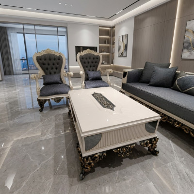 Ontwerper salontafel Woonkamersalontafel Speciale charme meubels